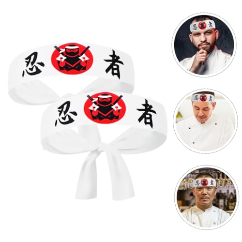 PRETYZOOM 10 Pcs lenço com estampa ninja testeira esportiva headband esportiva roupas para homens fa