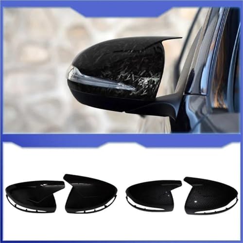 Coque de rétroviseur pour Benz Classe E W213 et GLC X253 en finition noire