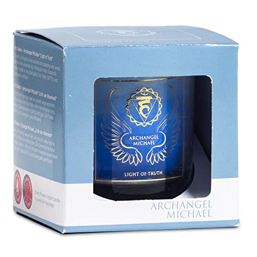 Bougie votive parfumée Archange Michael 5 Chakra
