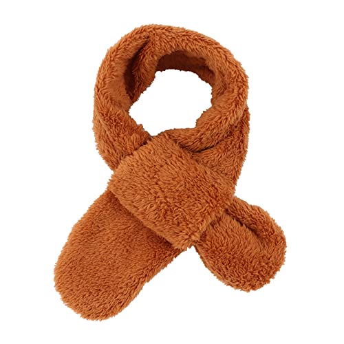 Image of JANGANNSA Fleece Kids Scarf - Warm Winter & Autumn Neck Warmer for Boys & Girls 1-6Y