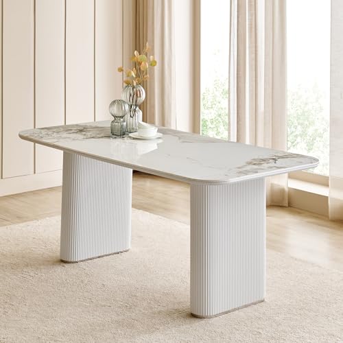 Image of Home Centre | Sophia | Ceramic Top | 6 Seater Tables | Grey | 1 Year Warranty