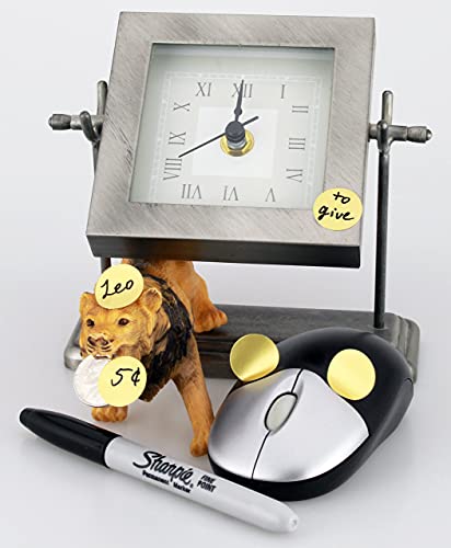 Chromalabel Permanent 1/2" And 3/4" Gold Dots Bundle #TOP7