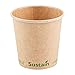 Restaurantware-Sustain 4 Ounce BPI-Certified Hot Cups, 50 Single Wall Coffee Cups - Lids Sold Separately, Leakproof PLA Coating, Compostable Kraft Paper Cups, For Hot Or Cold Drinks 9