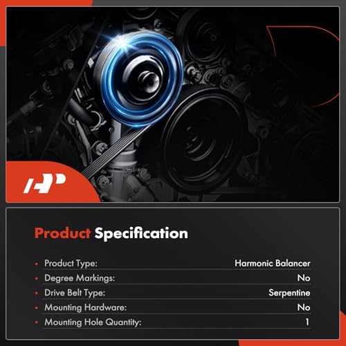 A-Premium Engine Harmonic Balancer Crankshaft Pulley Compatible with Volvo by A-Premium - Used condition - Image 3