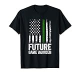 Future Game Warden, esta es una gran ropa para el entrenamiento escolar de juegos, Game Wardens.Park, oficial de onservation, técnico ambiental, ideal para todos los que aman los regalos de oficiales de conservación, guardamapos, investigadores
