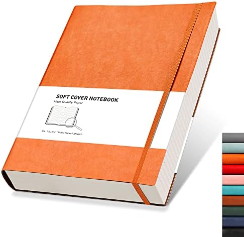 RETTACY College Ruled Notebook - 320 Numbered Pages Large B5 Lined ...
