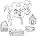 Suitability 7291 Saddle and Hay Bags Equestrian Sewing Pattern (Pattern Only)