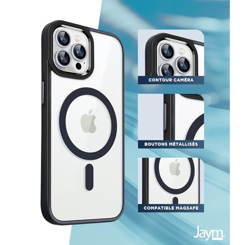 Coque Bumper JAYM iPhone 16e Bleue avec technologie MagSafe intégrée - 3