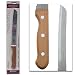 Tramontina Optimum Stainless Steel Bread Knife with 8" Serrated Edge Blade & Wood Handle