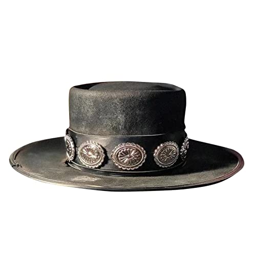 Chapeau de laine de couleur unie le cadeau vintage idéal pour sublimer le vestiaire d'un homme