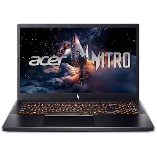 Acer Nitro V Gaming Laptop | Intel Core i9-13900H Processor | NVIDIA GeForce RTX 5060 Laptop GPU | 15.6" FHD IPS 165Hz Display | 16GB DDR4 | 1TB Gen 4 SSD | Wi-Fi 6 | Backlit KB | ANV15-52-98KV