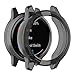 MOTONG for Garmin Vivoactive 4 Transparent TPU Protective Case - TPU Protective Case Cover Shell for Garmin Vivoactive 4/Active(TPU Black)