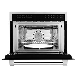 ZLINE 24" Built-in Convection Microwave Oven in Stainless Steel with Speed and Sensor Cooking ZLINE 24 Built in Convection Microwave Oven in Stainless Steel with Speed and Sensor Cooking