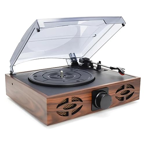 Tourne-disque classique CLSDRZC avec transcription et 3 vitesses de lecture