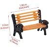 10pcs Park Benches Model Train 1:150 Bench 1.06cm or 0.42inch Chair Settee N Scale Railway Layout New