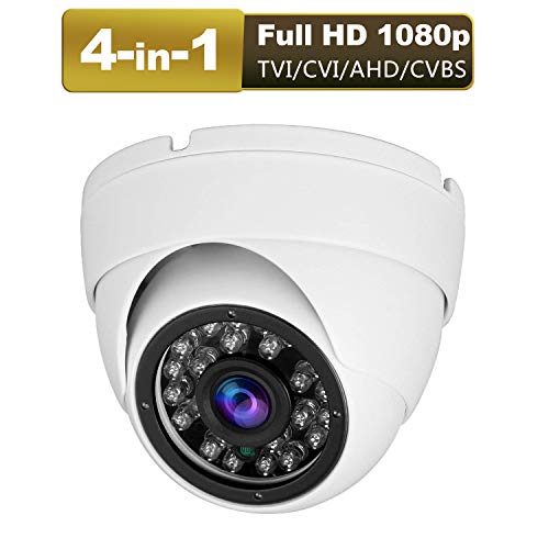 Anpviz CCTV Camera 4-in-1 (TVI/AHD/CVI/CVBS) 3.6mm Lens (White)
