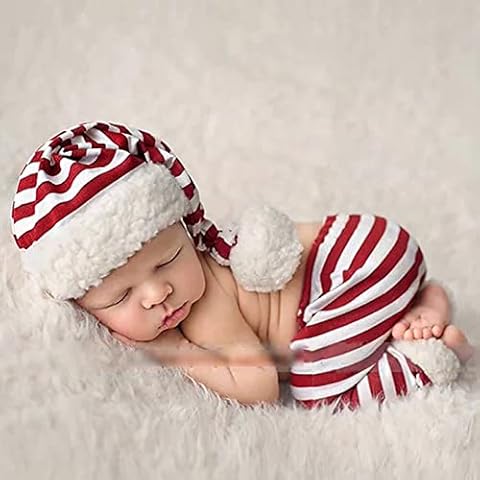 Ruspela Christmas Baby Photo Shoot Costume Set Cover