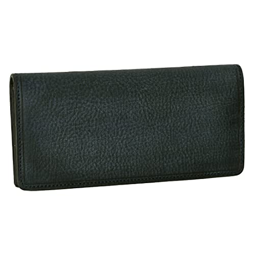 [ソラチナ] SW-70011 本革 イタリア産 高級バケッタレザー 長財布 Babelシリーズ メンズ ネイビー