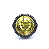  Phares Avant Phares Supplémentaires Pour Cafe Racer, ancienne école, 35W Lampe frontale universelle rétro pour motos, (Color : A3)