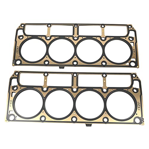 Image of Michigan Motorsports LS2 6.0L MLS Head Gaskets - 4.020 inch Bore - Multi-Layer Steel - Fits LS2 LQ4 LQ9 L76 L77 LY6 L96 LFA LZ1 - Replaces GM 12589227 - Pair