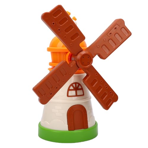 Focket Water Sprinkler for Kids, 360 Degree Rotation Wind Powered Spinning Quick 3 Step Setup Backyard Water Sprinkler Toy, Outdoor Play with Windmill Components and Chicken Toy - Image 2