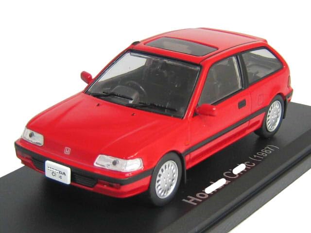 Amazon.co.jp: IXO/イクソ 1/43 ホンダ グランドシビック EF型 1987