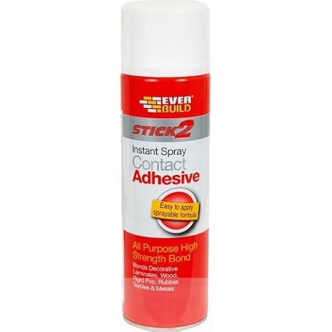 Everbuild 3XCONSPRAY5 Contact Adhesive 500 ml Cover