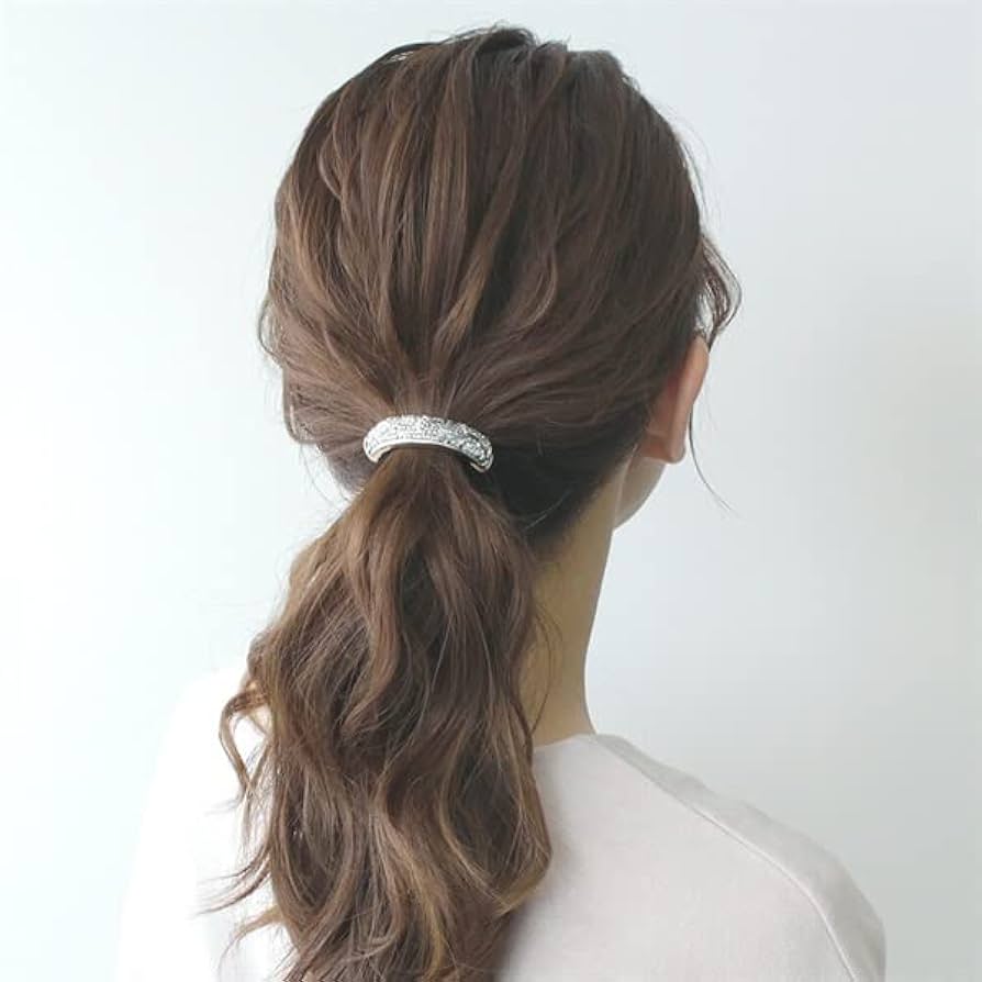 お値下げ新品未使用コンプレックスビズスワロフスキーヘアポニー Amazon | コンプレックスビズ レディアリーシャイン ポニー