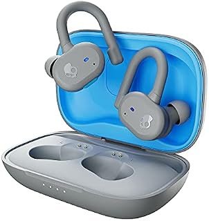 Skullcandy Push Active True Wireless In-Ear Earbuds - Light Grey/Blue (S2BPW-P751)