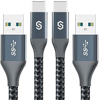 USB Type C Cable, Syncwire [2 Pack, 6Ft] USB 3.0 Fast Charging