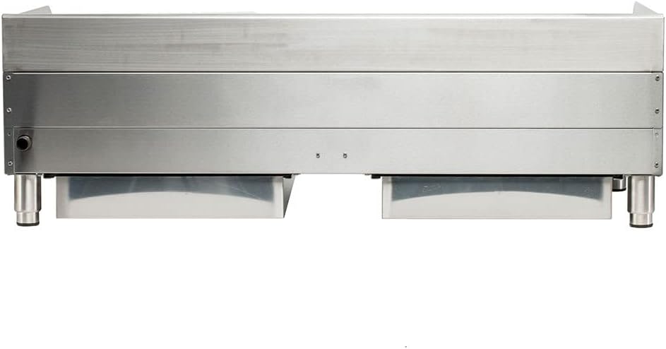 Globe Food Equip Countertop 48" Cast Iron Radiant Gas Charbroiler
