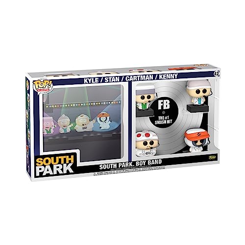 Funko Pop! Albums Deluxe: South Park - Eric Cartman - Boyband - Figura de Vinilo Coleccionable - Idea de Regalo- Mercancia Oficial - Juguetes para Niños y Adultos - Muñeco para Coleccionistas