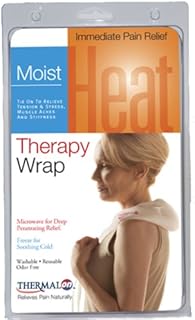 Sponsored Ad - Thermalon Microwave Activated Moist Heat-Cold Therpay Wrap for Neck and Shoulders