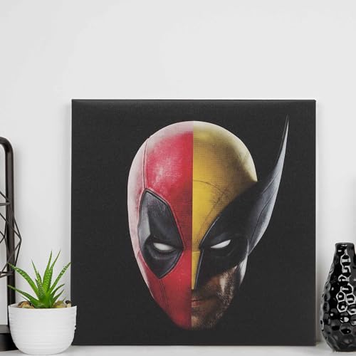 Toile murale Deadpool et Wolverine double face, le cadeau Marvel idéal