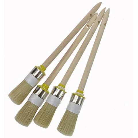 Brocha redonda de pintor Rotix-93722 de 4 piezas Cover