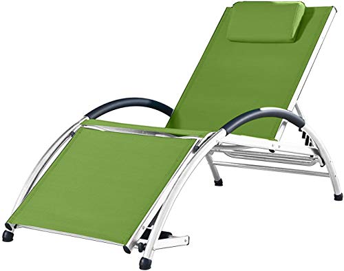 Vivere DKDSUN-GA Sdraio da Spiaggia, Verde