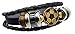 Westmon Works Soccer Bracelet with Leather Cuff Band and Metal Ball Centerpiece Fashion Accessory Sports Expressions Series