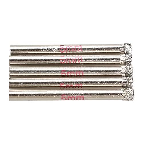 Brocas de perforación, juego de 5 piezas, 40-20 mm, para azulejos, mármol, vidrio y cerámica, broca de núcleo con recubrimiento de diamante JA55 miniatura 1
