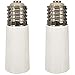 Produktbild ZDCDJ 2pcs 13CM E40 adapter E40 auf E40 Lampensockel Adapter Konverter,E40 verlängerter Lampensockeladapter für Glühlampen,LED,Halogen Energiespar Lampen
