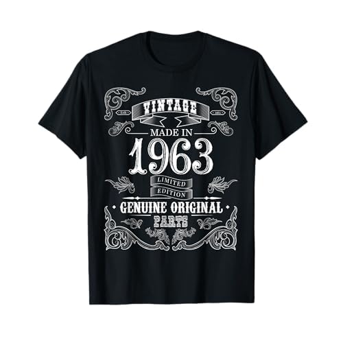 Regalos de cumpleaños de 1963, 60 años Camiseta