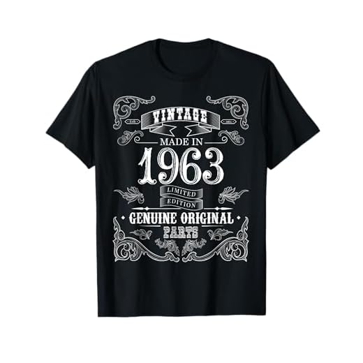Regalos de cumpleaños de 1963, 60 años Camiseta