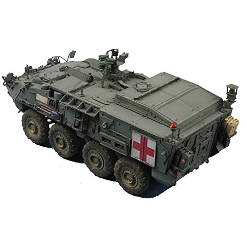 EP-Trophy Puzzle Tanque Militar Modelo, 01:35 Americano M1133 Modelo De Ambulancia, Juguetes para Niños Y Objetos De Colección