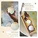 Natural Amor Handmade Spa Gifts for Women, Relaxing 5pcs Spa Gift Set for Women Including Citrus Handmade Soap Bar, Soy Candle, Bath Salt, Bath Bomb