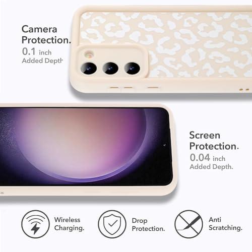 Image of Compatible with Samsung Galaxy S23 Plus Case, White