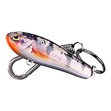 Lieawy Angeln Schlüsselanhänger Dekoration,Realistisch vom Angeln inspiriert | Fischköder Schlüsselanhänger Deko Für Männer - Für Vatertag Geburtstag Erwachsene Männer Klassenzimmer Reisen