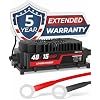 FORM 48 Volt Onboard Golf Cart Battery Charger - 48V 15AMP (Lithium Ring Terminals)