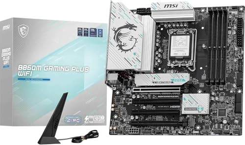 B860M GAMING PLUS WIFI Scheda Madre + Intel Core i9-14900K Processore per sistemi desktop 14900K 24 core - Scheda madre - Immagine 1