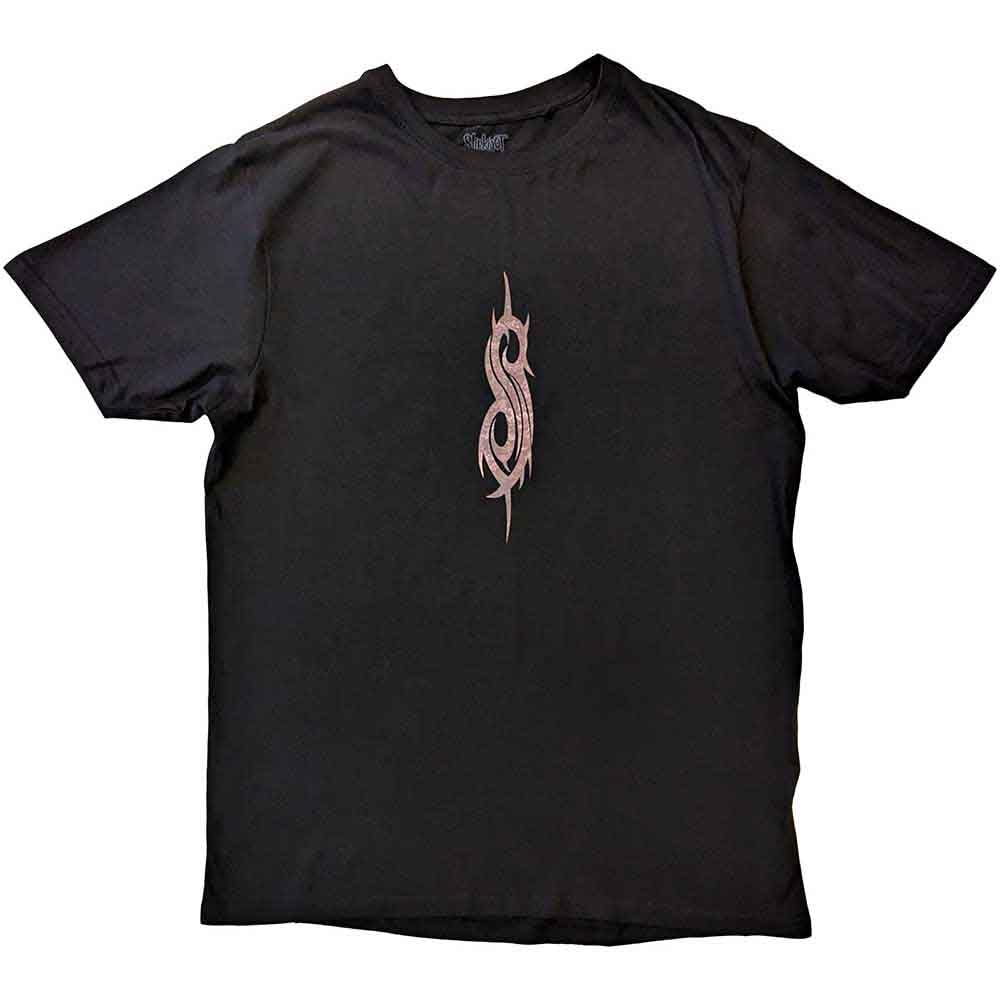 Slipknot T Shirt Skeleton and Pentagram Band Logo Official Unisex Black L