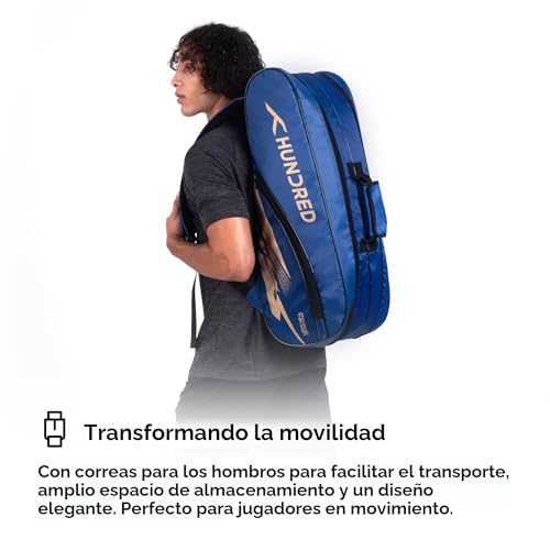Bolsa de bádminton Cosmogear: raquetero deportivo con compartimentos amplios 6
