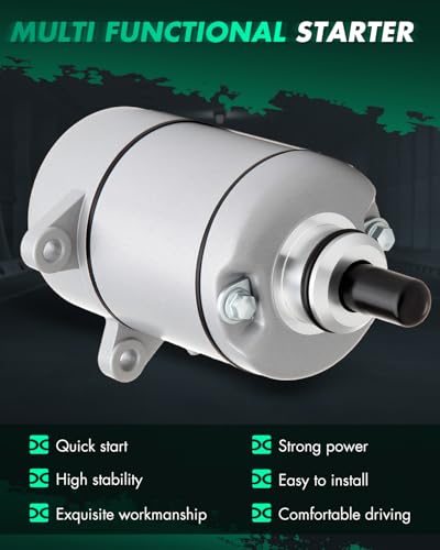Image of SCITOO Starters SMU0027 fit for Honda TRX250 Recon 1997-2001 TRX250EX Sportrax 2001-2008 TRX250TE /TRX250TM Fourtrax Recon 2002-2007 TRX250X 2009-2013 229cc 18336 31200-HM8-003